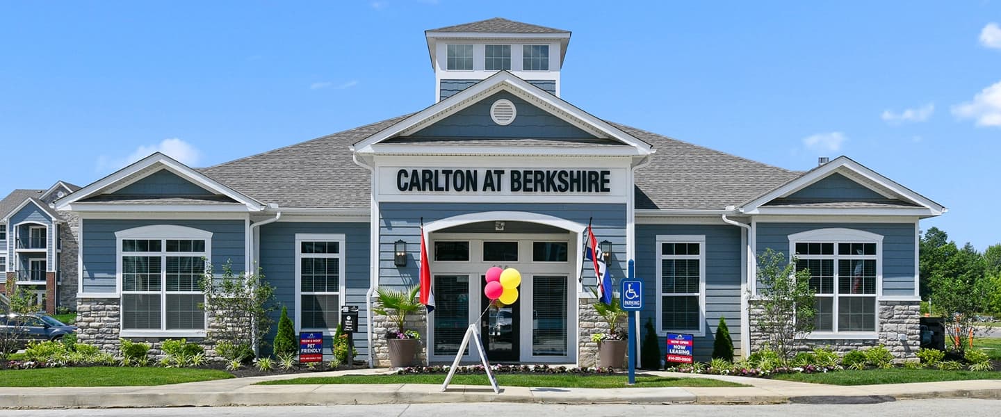 Carlton at Berkshire main office entrance